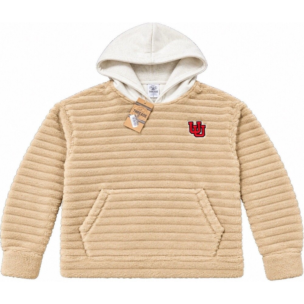 Utah Utes Women’s Oatmeal Hoodie Size Large